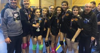 La sélection de l’Essonne aux minivolleyades