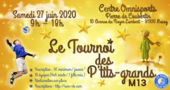 Soyez prêt pour le Tournoi des P’tits-Grands !